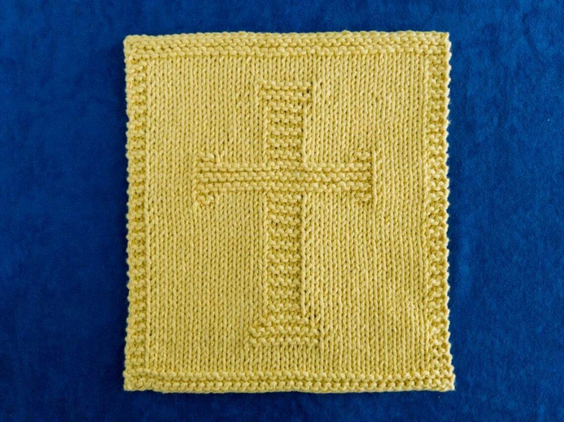 Christian Dish Rags Cross Dish Cloths Cotton Wash Rags Etsy UK