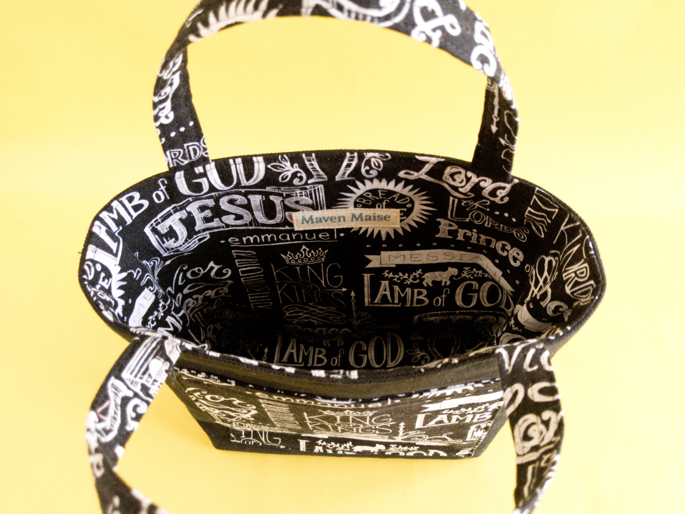 Christian Tote Bag Bible Study Bag Religious Friend Etsy