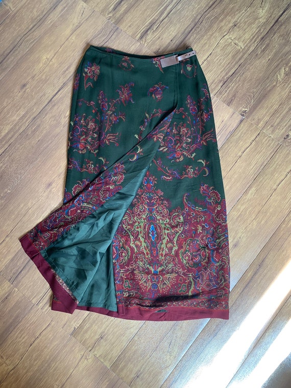 Ralph Lauren Vintage 90s Pencil Wrap Skirt