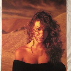 Mariah Carey 1992 Promo Poster - Etsy