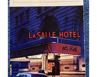 LaSalle Hotel Chicago 1977 Brochure New Condition La Salle Chicago Loop Downtown