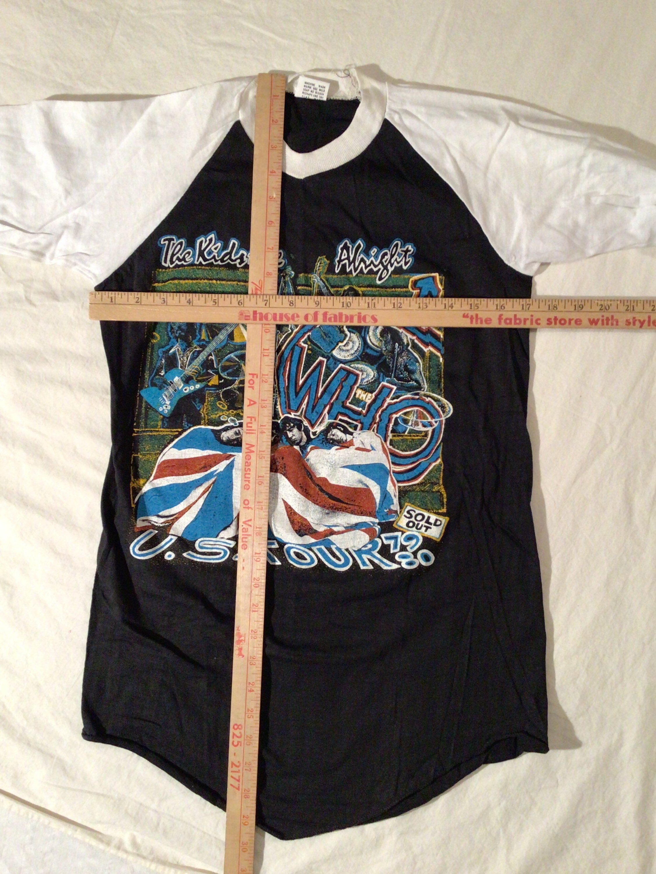 THE WHO tシャツ 1979年　ザフー 80s バンド　Tシャツ 中古・古着通販】バンドTシャツ (バンドTシャツ) 80s THE WHO(ザ