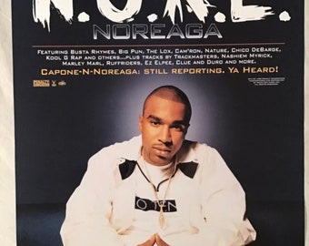 N.o.r.e.  Noreaga Capone-N-Noreaga 1998 Promo Poster New Condition Rap Hip Hop