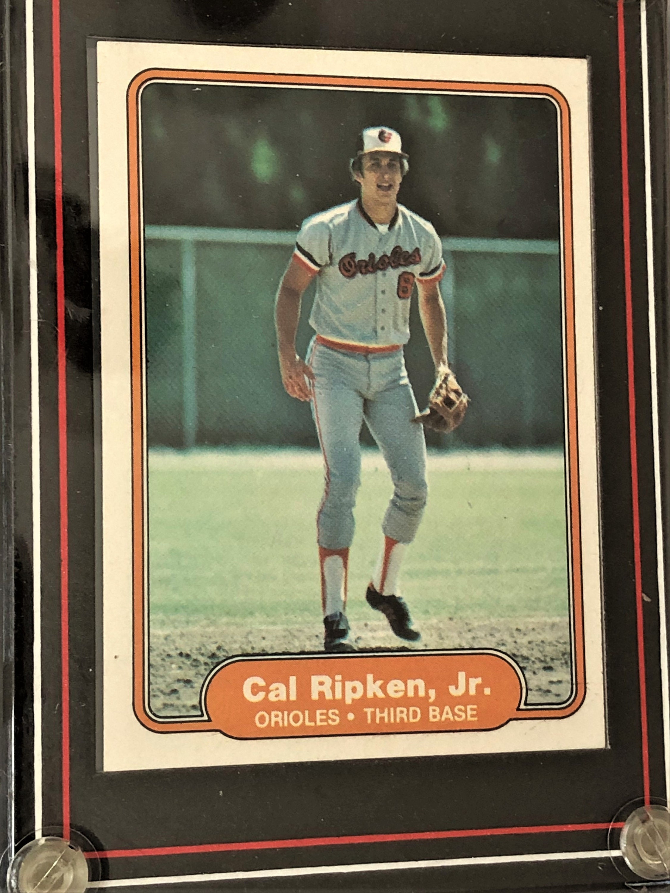 1982 Fleer Cal Ripken Jr. Rookie Near Mint Card 176 in Screw - Etsy India