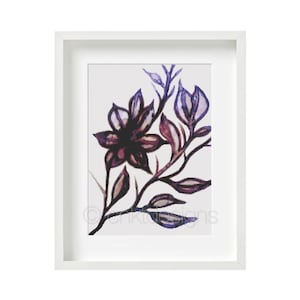Cross Stitch Pattern Ethereal, Art Cross Stitch Pattern, Counted Cross Stitch Pattern, Modern Cross Stitch Pattern