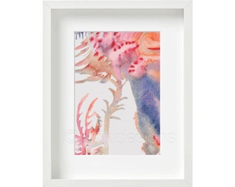 Abstract Seascapes Cross Stitch Pattern, Modern Art (PDF Pattern)