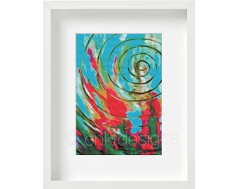 Mirrored S Abstract Cross Stitch Pattern (PDF Pattern)