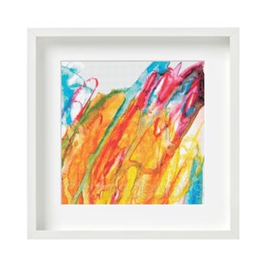 Cross Stitch Pattern Glass, Abstract Art Cross Stitch Pattern, Counted Cross Stitch Pattern, Modern Cross Stitch Pattern