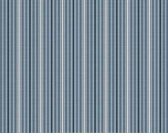 Camilla - Windham Fabrics - Striking Stripe Chambray