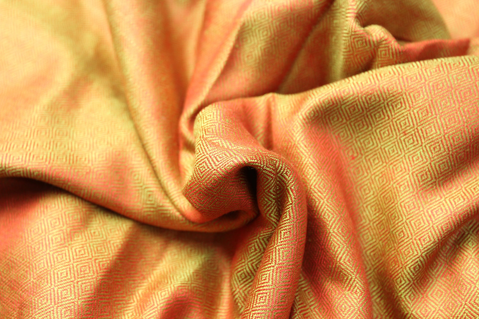 Handwoven Silk Fabric Textile 100 Silk Diamond Viking Etsy