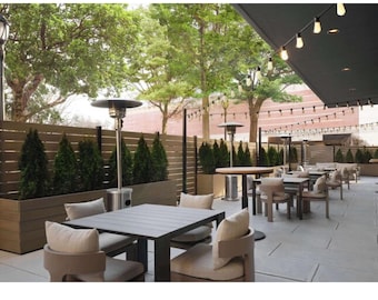 Composite Wood Privacy Planter: Custom Outdoor Screen Wall for Patio and Garden