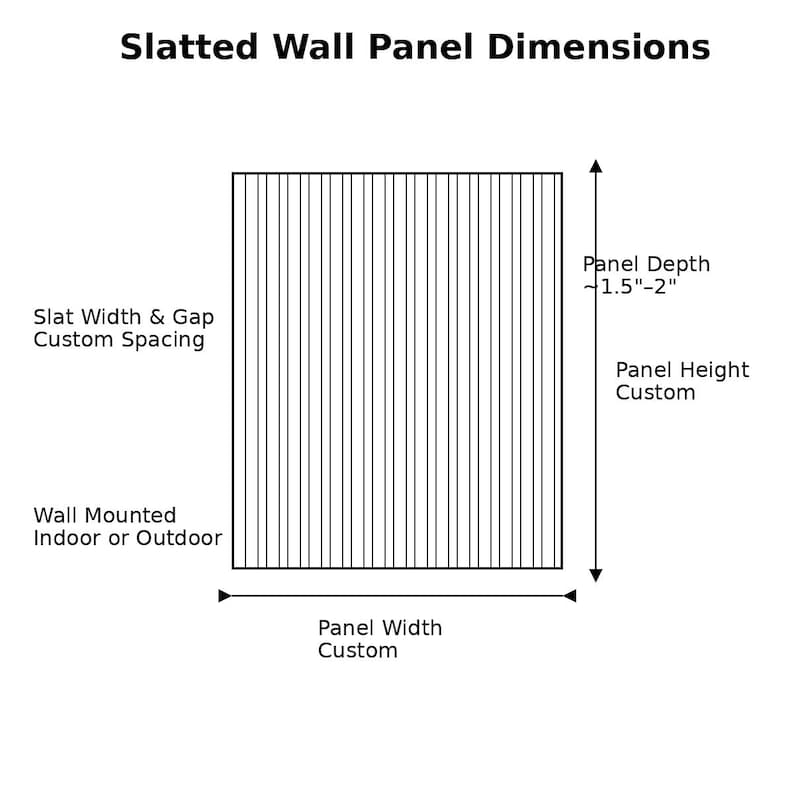 Custom Solid Wood Slatted Wall Panels – Modern Indoor & Outdoor Feature Wall image 8