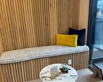 Paneles de pared de listones de madera maciza personalizados: paredes decorativas modernas para interiores y exteriores