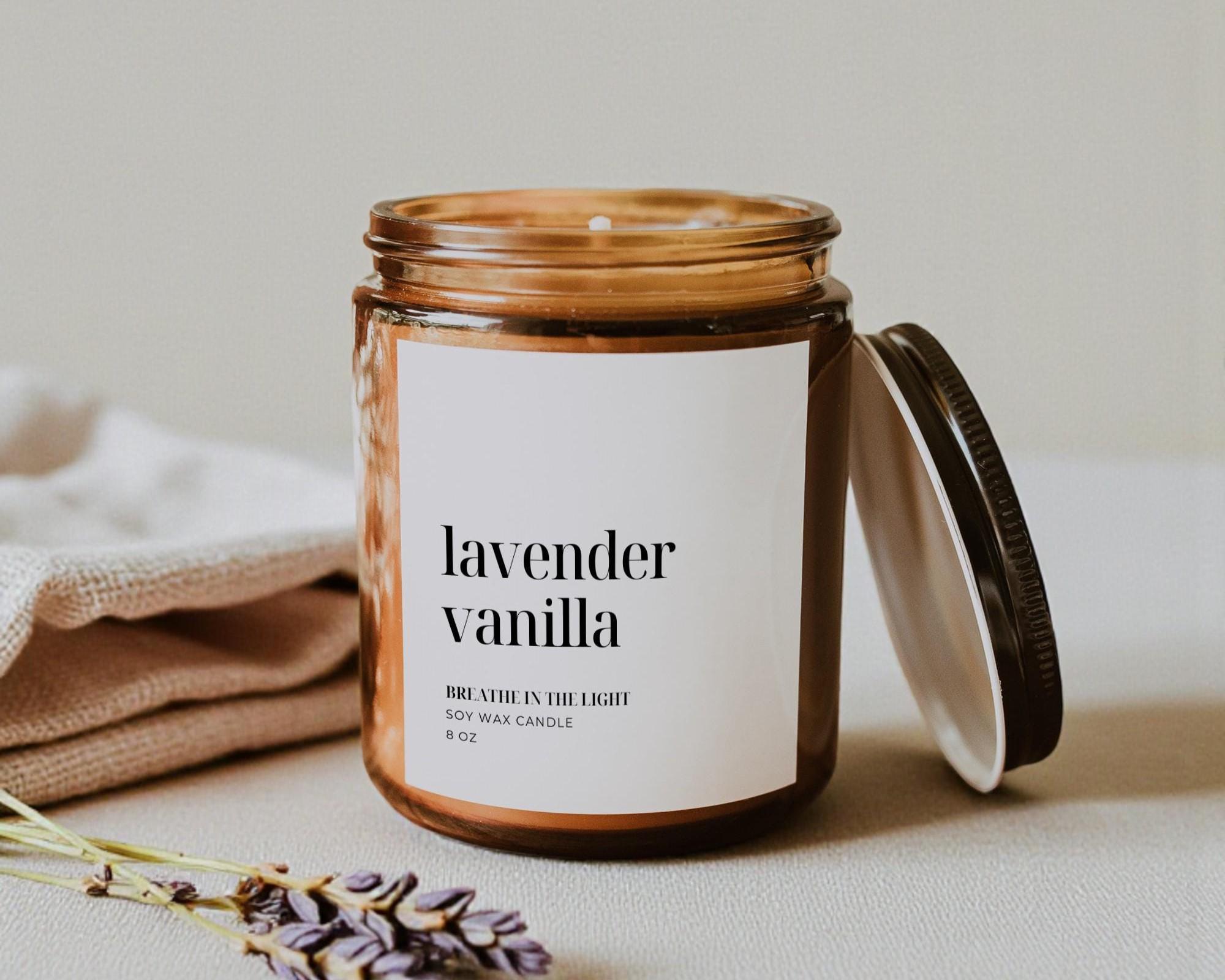 Lavender Vanilla soy candle