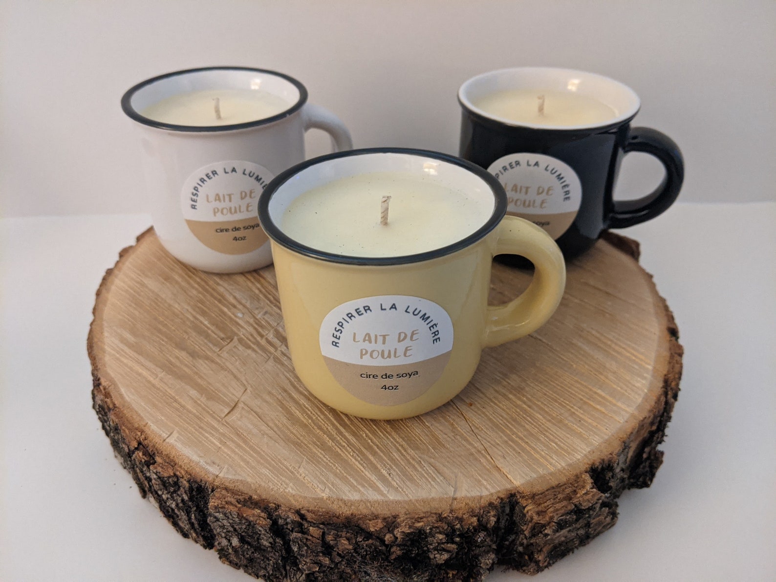 Mini Mug Candle Soy Candle Candles 4oz Mug Scented Etsy