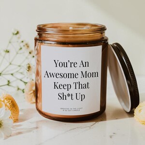 Funny Mom Candle, Mom Gift from Daughter, Birthday Gift for Mom, Mothers Day Gift, Gift for Mom, Funny Candle for Mom 画像 12