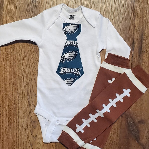 Eagles Baby Tie Set