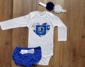 Mavericks Baby Bloomers Set