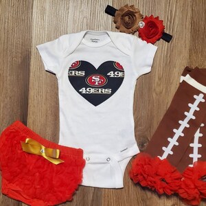 49ers baby best sale pajamas