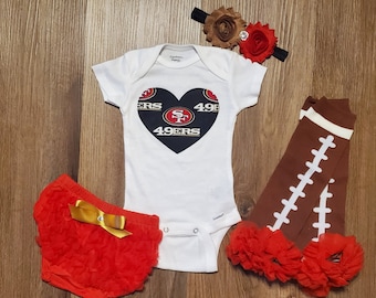 Ultimate 49ers Baby Bloomers Set