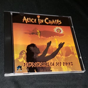Alice In Chains 1 CD Aloha Tower Live in Honolulu HI 1993 with Layne Staley