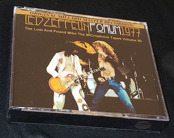 Led Zeppelin 4 CD Set Mike Millard Lost And Found Vol. 50 Inglewood, CA 1977 Robert Plant Page