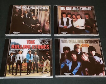 The Rolling Stones 4 CD Black Box 1960s-1970s Studio