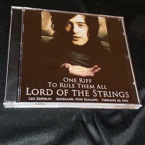 Led Zeppelin Live 2 CD Set Lord Of The Strings in Auckland New Zealand 1972 Jimmy Page Robert Plant