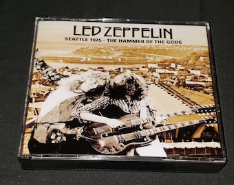 Led Zeppelin 4 CD Set Hammer of the Gods Live Seattle 1975 Robert Plant Page