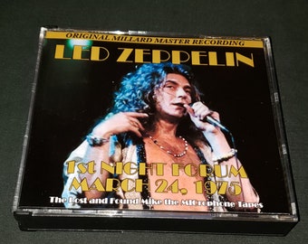 Led Zeppelin Live 3 CD Set Mike Millard LostFound 1st Night Forum Inglewood 1975