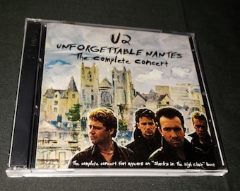U2 Live 2 CD 1984 Unforgettable Nantes Soundboard in France Bono
