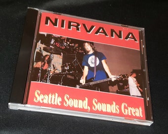 Nirvana Live 1 CD 1991 Seattle Sound Sounds Great Live in Italy Kurt Cobain