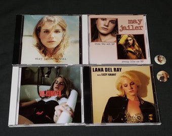 Lana Del Rey 4X 1 CD Bundle May Jailer Eps + Sirens + Lizzy Grant AKA + FU Demos + 2 Pin