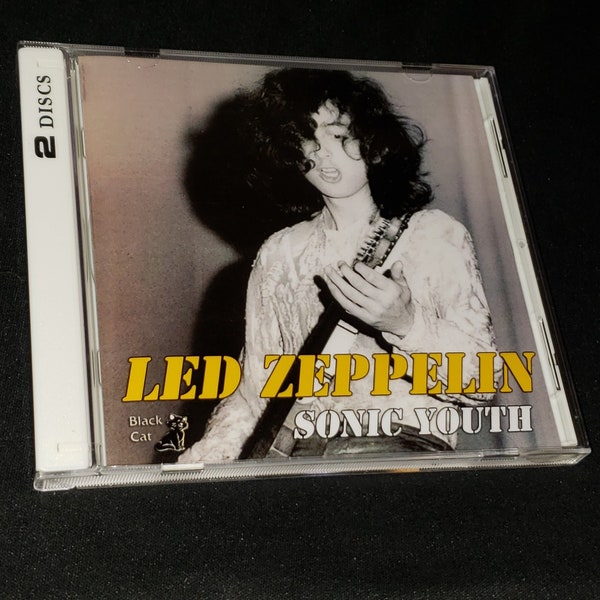 Led Zeppelin Live 2 CD Set Sonic Youth Live At Fillmore West San Fran 1969 Classic Show!