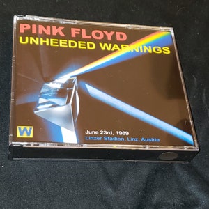 Pink Floyd 3 CD Live Unheeded Warning Live in Austria 1989 David Gilmour