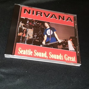 Nirvana Live 1 CD 1991 Seattle Sound Sounds Great Live in Italy Kurt Cobain