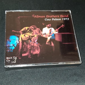 Allman Brothers 4 CD Set Live At The Cow Palace 1973 w Gregg Dickey Betts Jerry Garcia