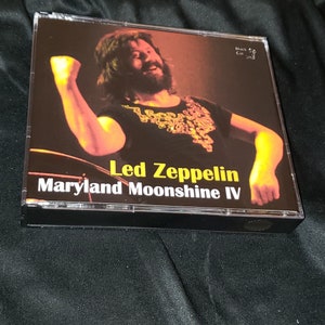Led Zeppelin 3 CD Set Live 1977 in Landover Maryland Moonshine IV SBD A+ Jimmy Page Robet Plant John Bonham John Paul Jones