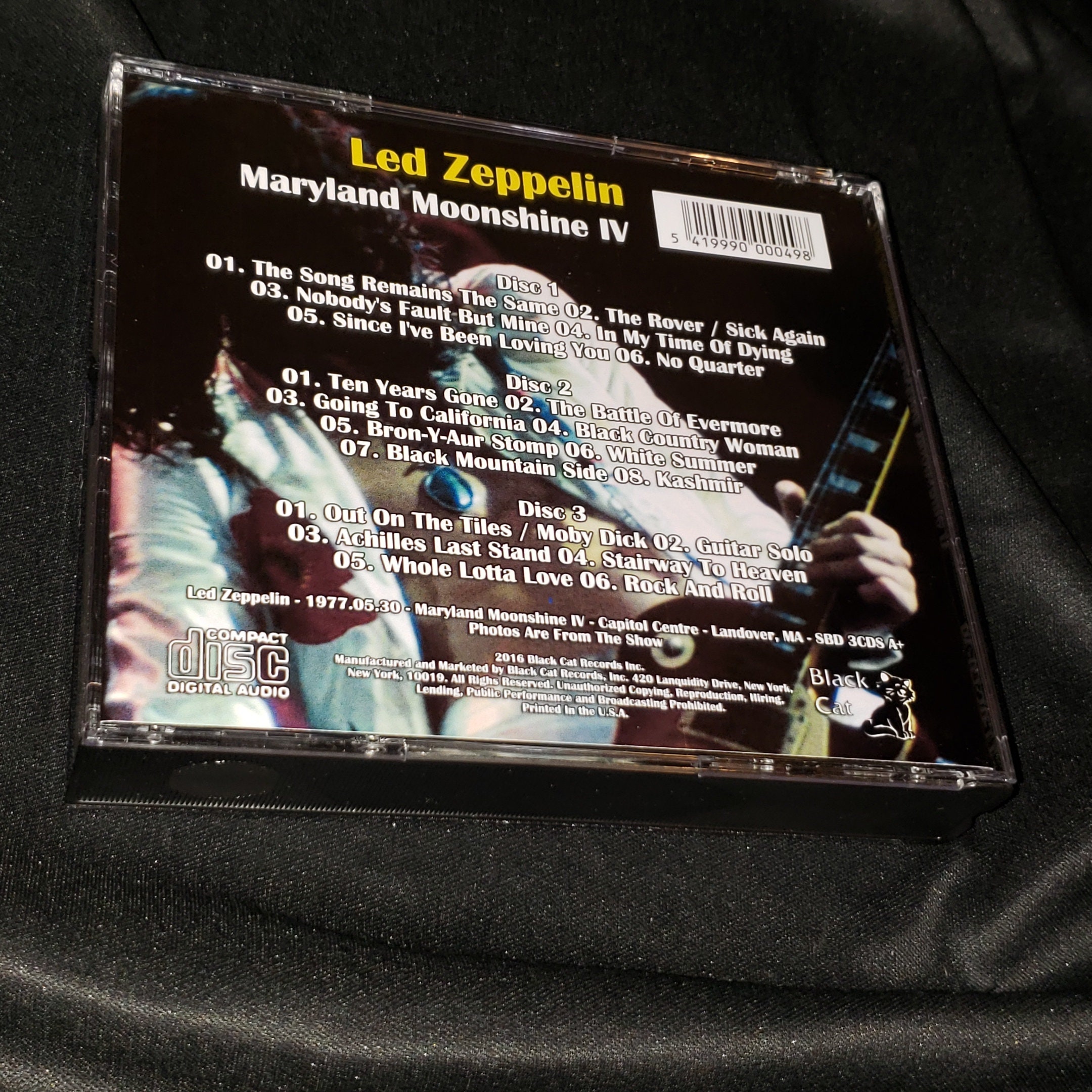 LED ZEPPELIN/MARYLAND MOONSHINE 12CD プレス盤 EMPRESS VALLEY 