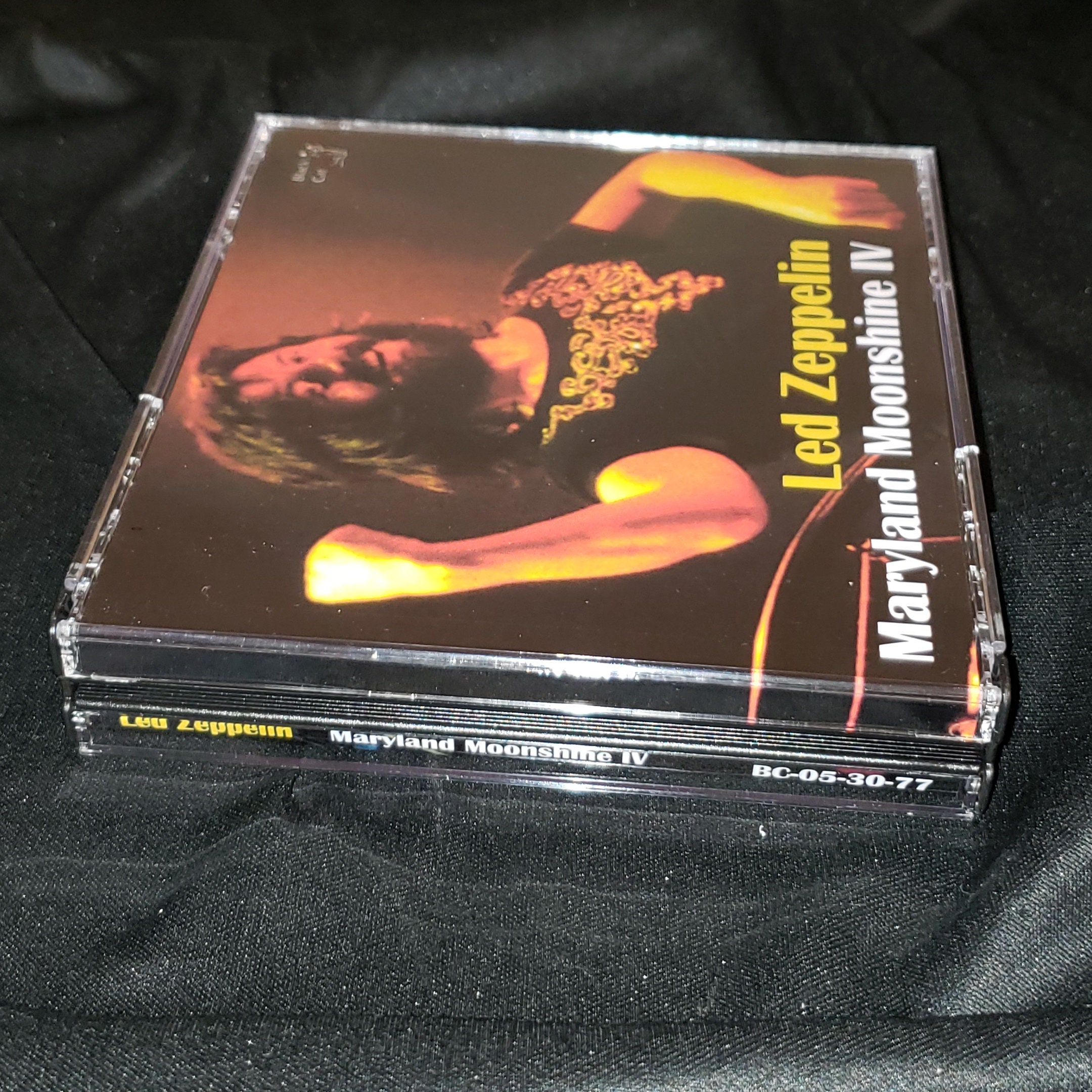 Led Zeppelin 3 CD Set Live 1977 in Landover Maryland Moonshine IV