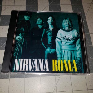 Nirvana Live 1 CD 1994 Roma Live in Italy FM Broadcast Soundboard Kurt Cobain