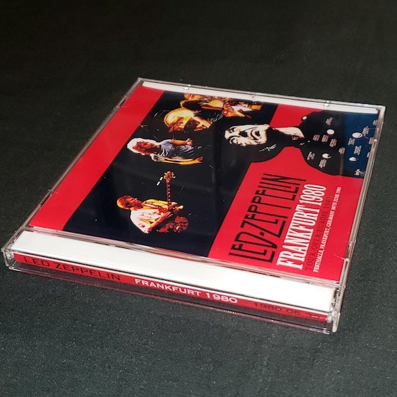 Led Zeppelin Live 2 CD Set Festhalle in Frankfurt Germany 1980