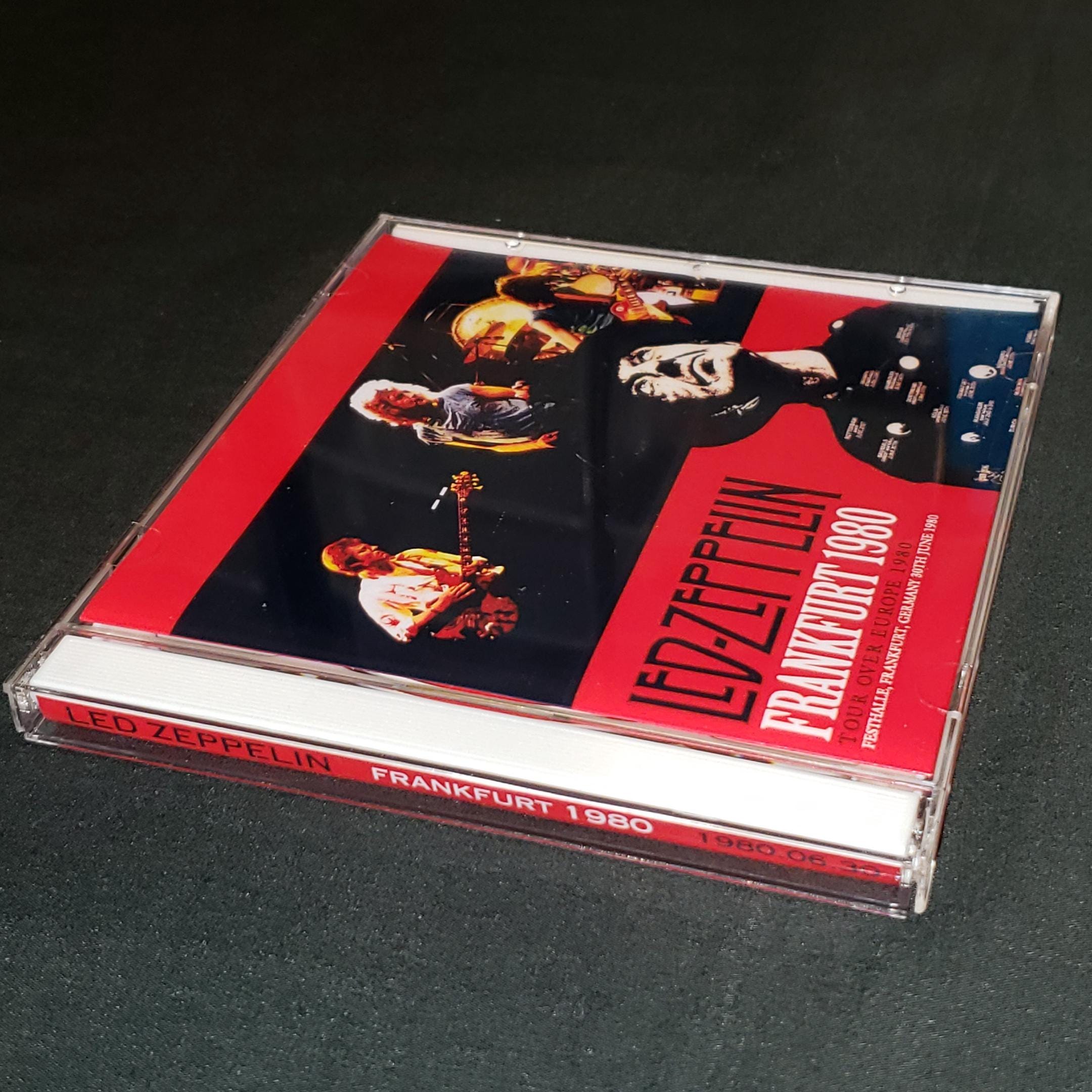 Led Zeppelin Live 2 CD Set Festhalle in Frankfurt Germany 1980