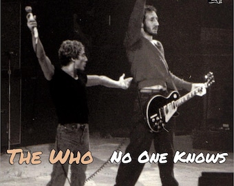 The Who Live 1979 No One Knows at Riverfront Coliseum in Cincinatti, OH 2 CD Set SBD