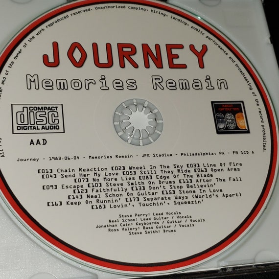 【中古】「非常に良い」［CD］World Journey Journey Live 1 CD Set Live in Philly at JFK Stadium 1983 W Steve
