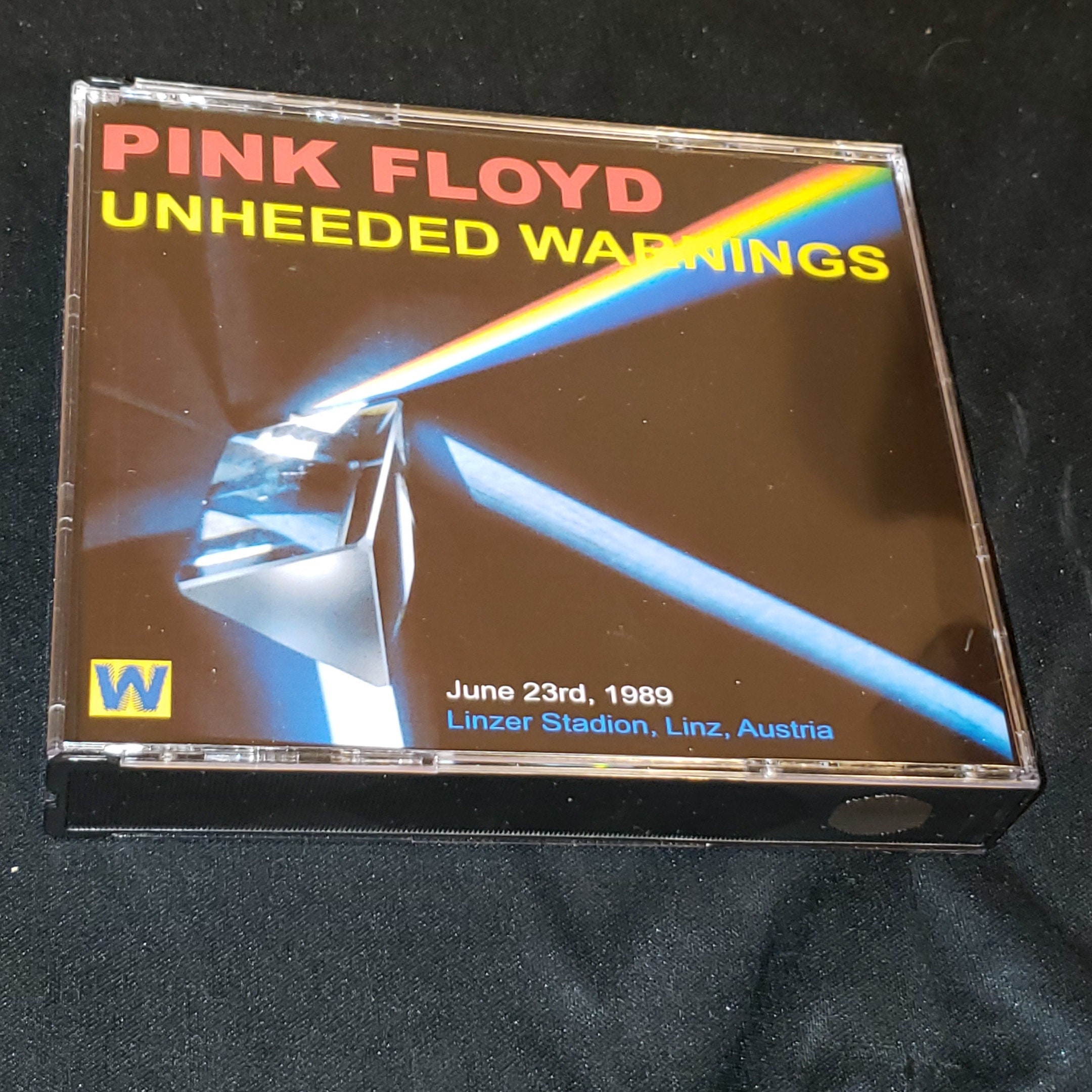 Pink Floyd 3 CD Live Unheeded Warning Live in Austria 1989