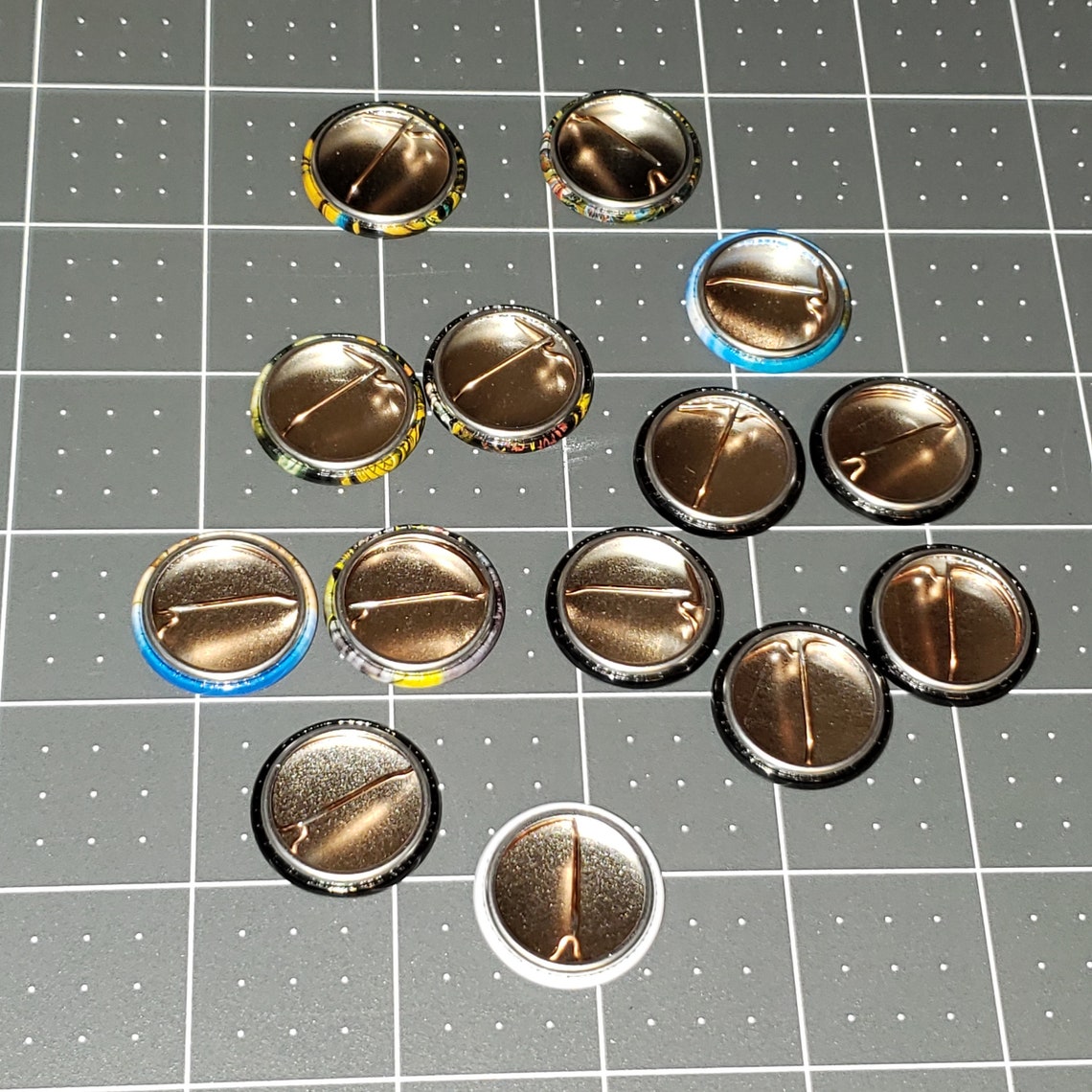 14 Iron Maiden Buttons 1 Inch Button Pin Mini LP Vinyl Album Concert ...