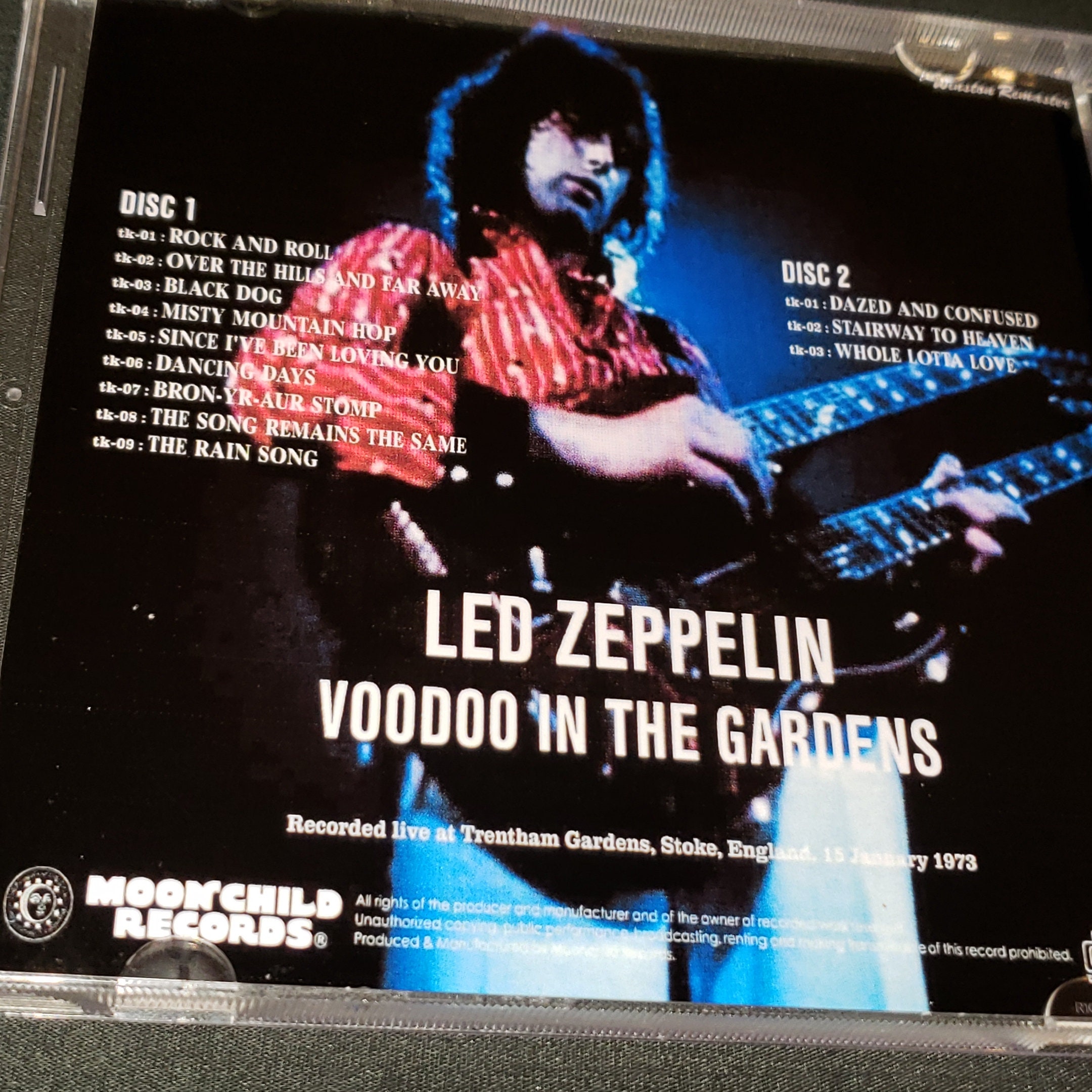 Led Zeppelin 2 CD Voodoo in the Garden Live in NYC at MSG in 1973 