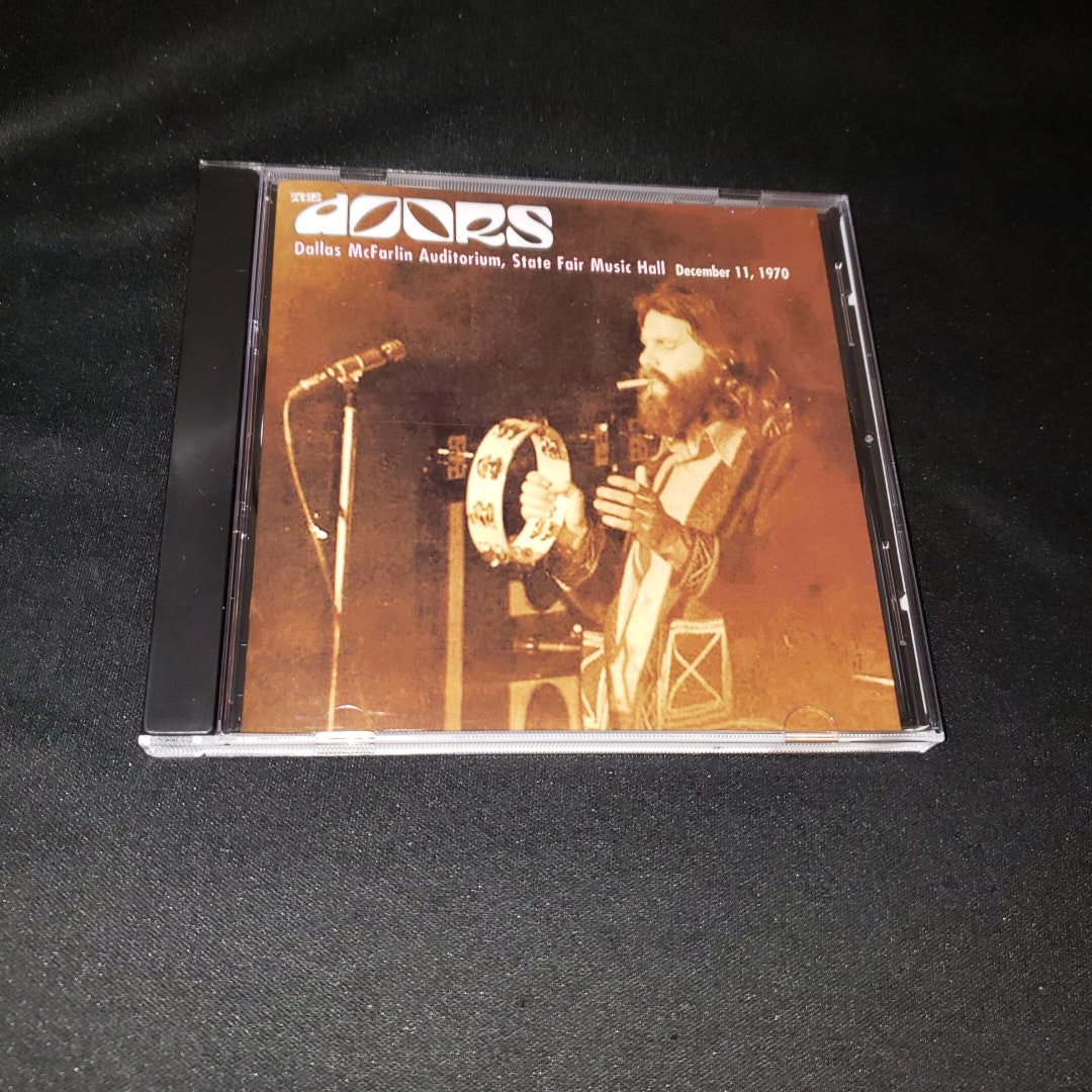 The Doors 1 CD Live in Dallas TX 1970 Jim Morrison 2nd to Last