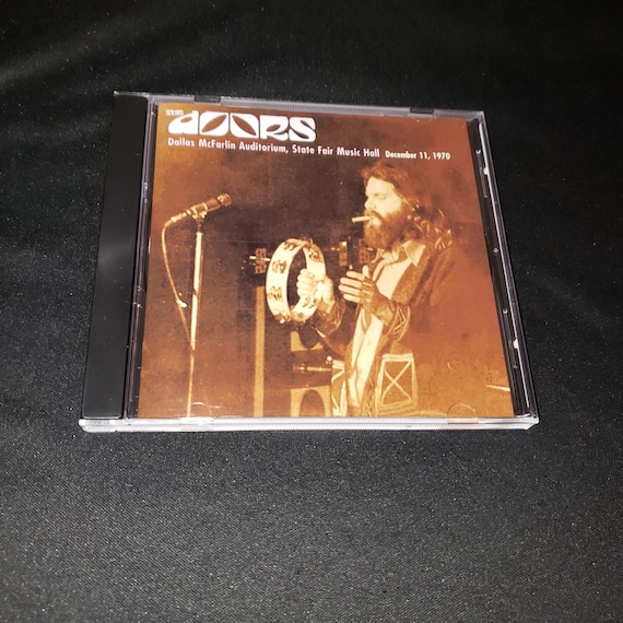 The Doors 1 CD Live in Dallas TX 1970 Jim Morrison 2nd to Last